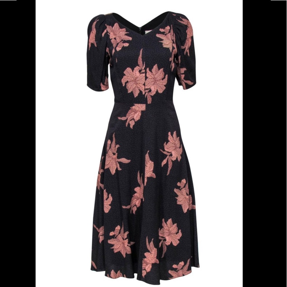 Rebecca Taylor La Vie Floral Dress Medium